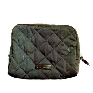 Vera Bradley Large Cosmetic Bag in Performance Twill - Black - MINT CONDITION